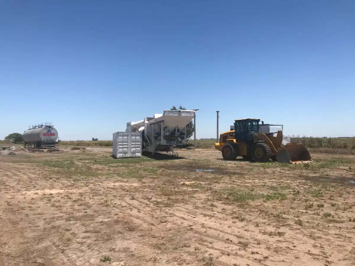 Inician la recuperación de la ruta 158 entre Las Varillas y Río cuarto 