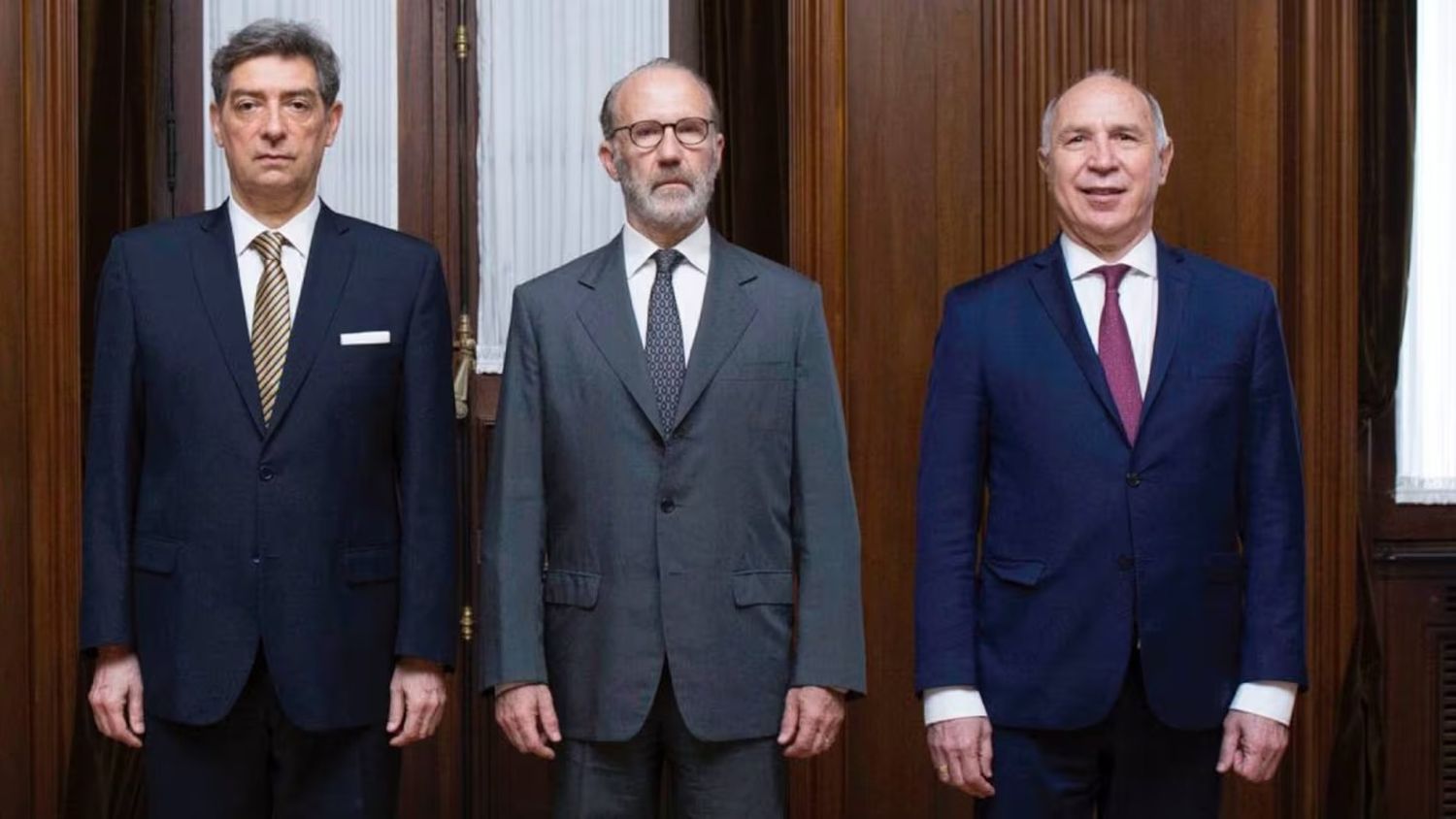 Los integrantes de la Corte Suprema: Horacio Rosatti, Carlos Rosenkrantz y Ricardo Lorenzetti. (Foto: Centro de Información Judicial)
