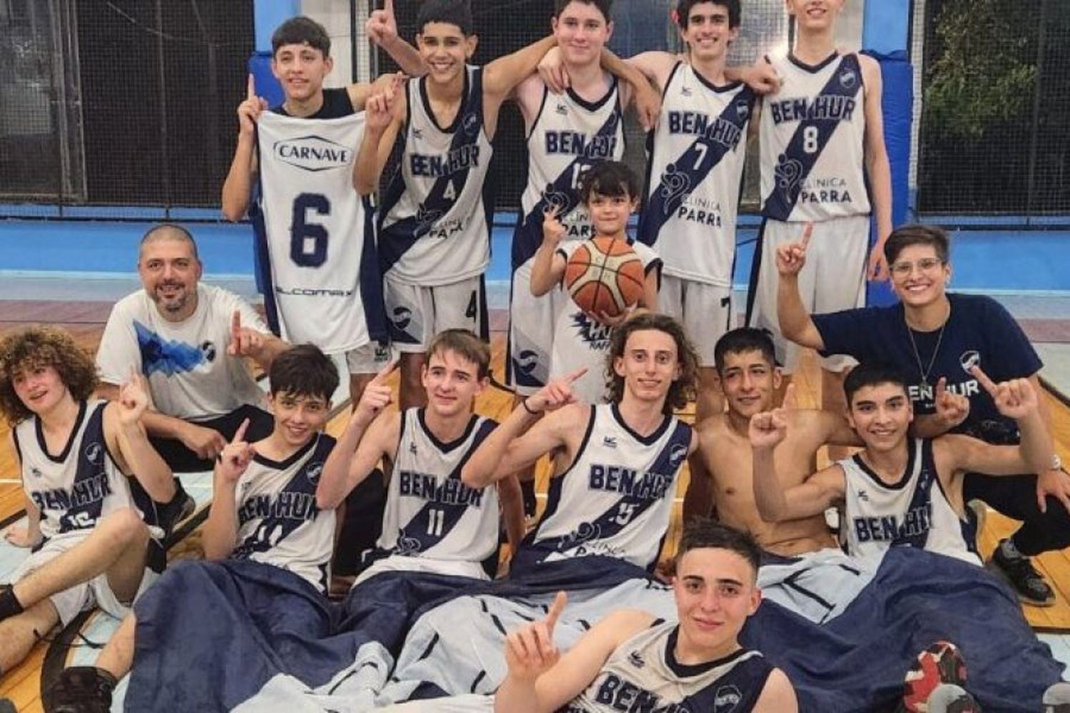 Ben Hur y Unión de Sunchales clasificaron a la final del Federativo U14