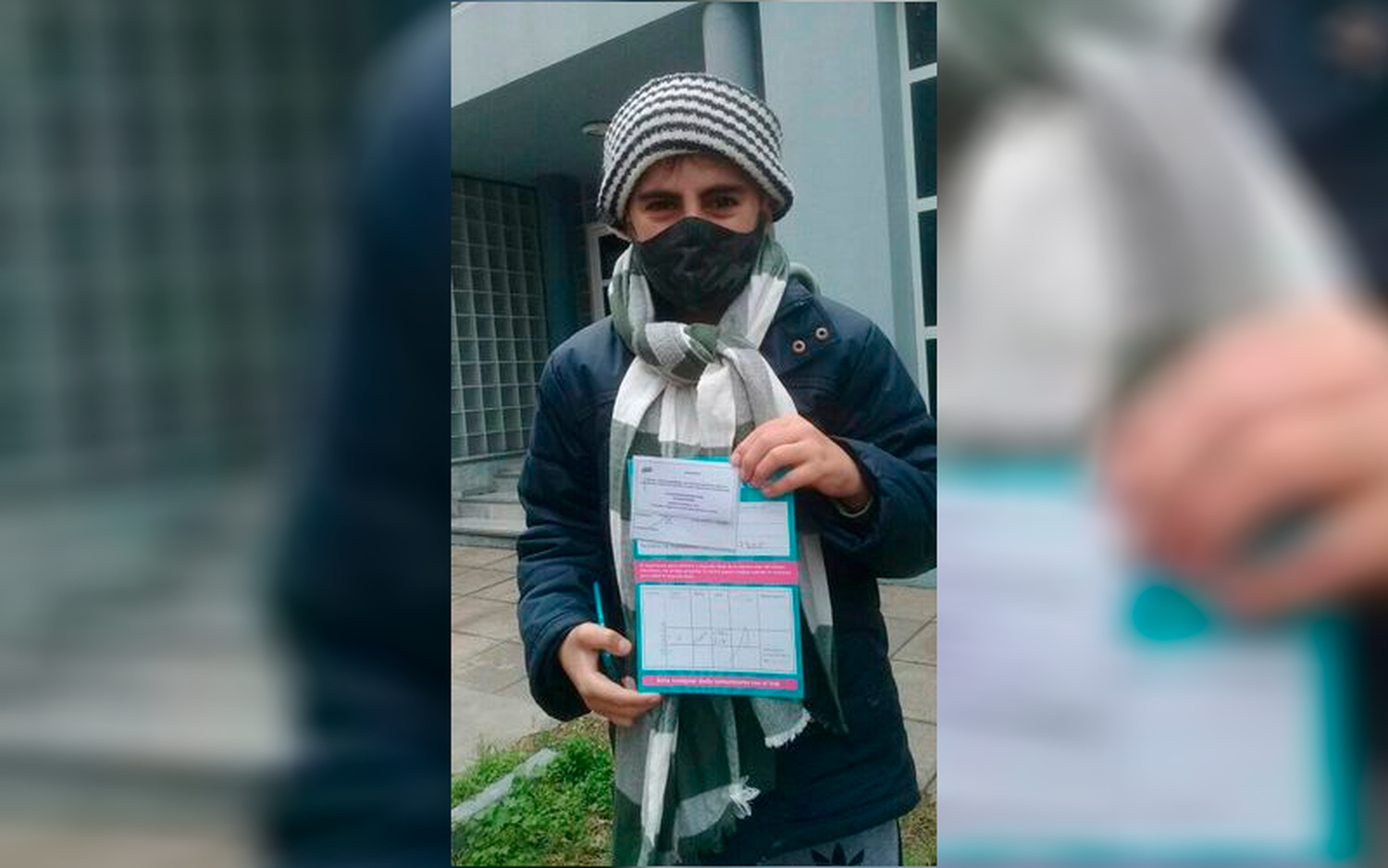 ¡Valentín se vacunó!