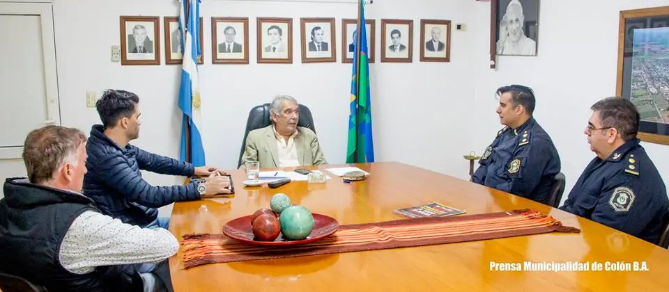 Colón: El intendente Casi recibió a las nuevas autoridades policiales