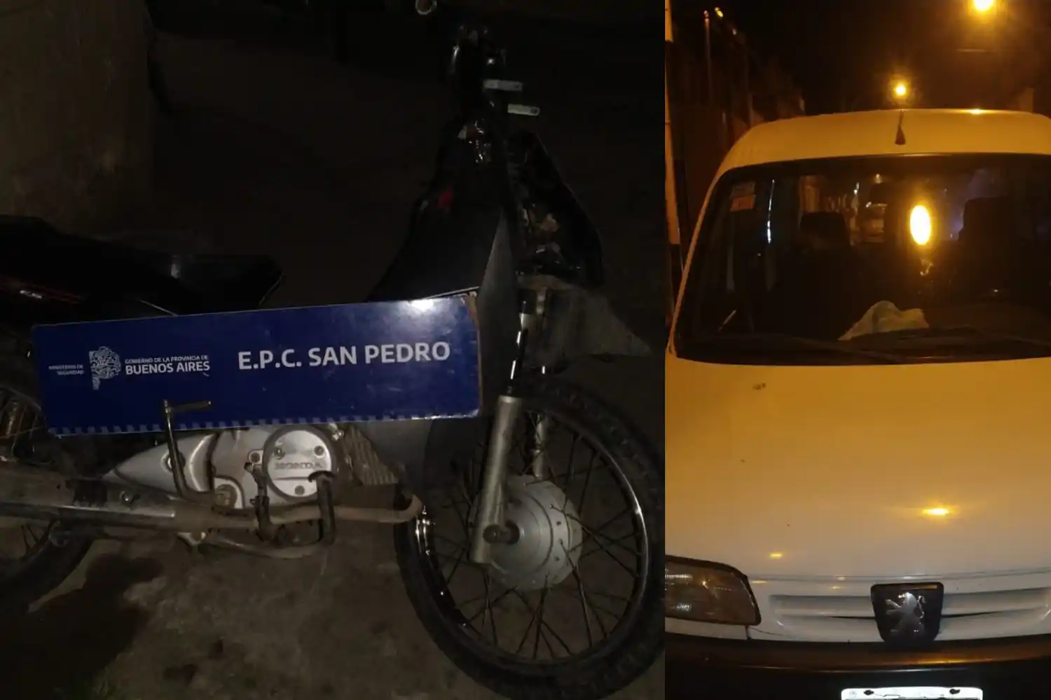 Accidente en intersección de rutas 9 y 191: un motociclista trasladado al Hospital