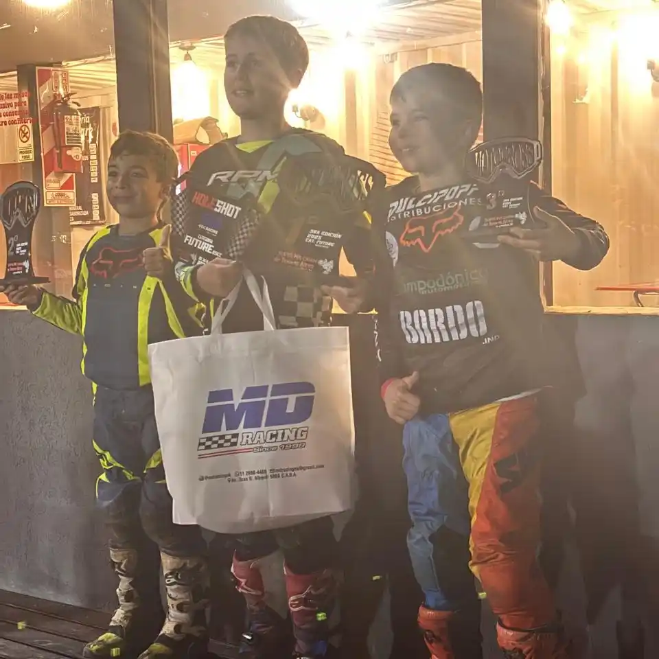 Valentino Bogue se destacó en Buenos Aires y subió al podio