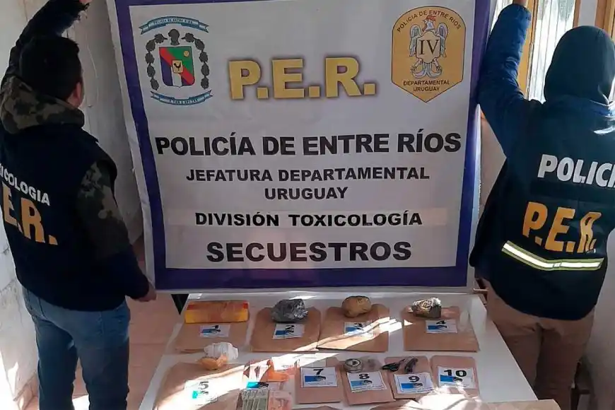 Detuvieron a una mujer que bajó de un colectivo con un kilo y medio de cocaína