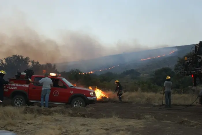 Voraz incendio en las sierras de Tornquist: 20 mil hectáreas arrasadas