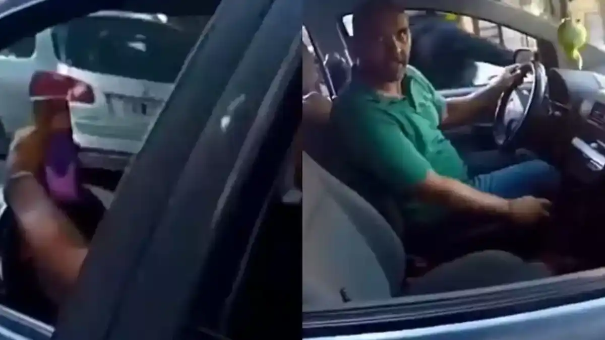 “Vas con tu hija”: filmaron a un conductor imprudente y terminó con la licencia de conducir suspendida