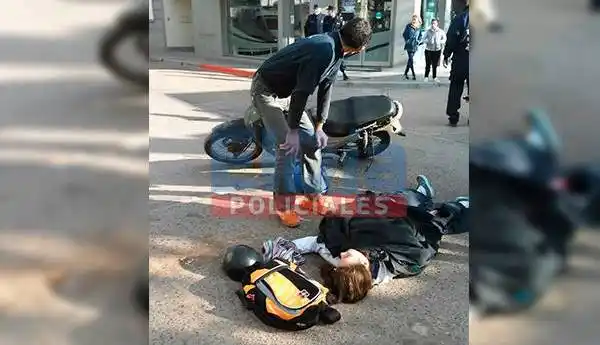 Automovilista chocó a una joven de 20 años y huyó del lugar 