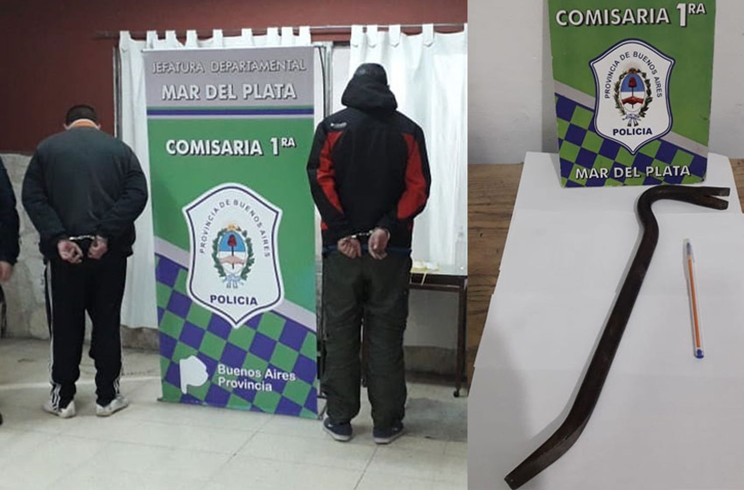 Intentaron robar un local del Centro con una barreta
