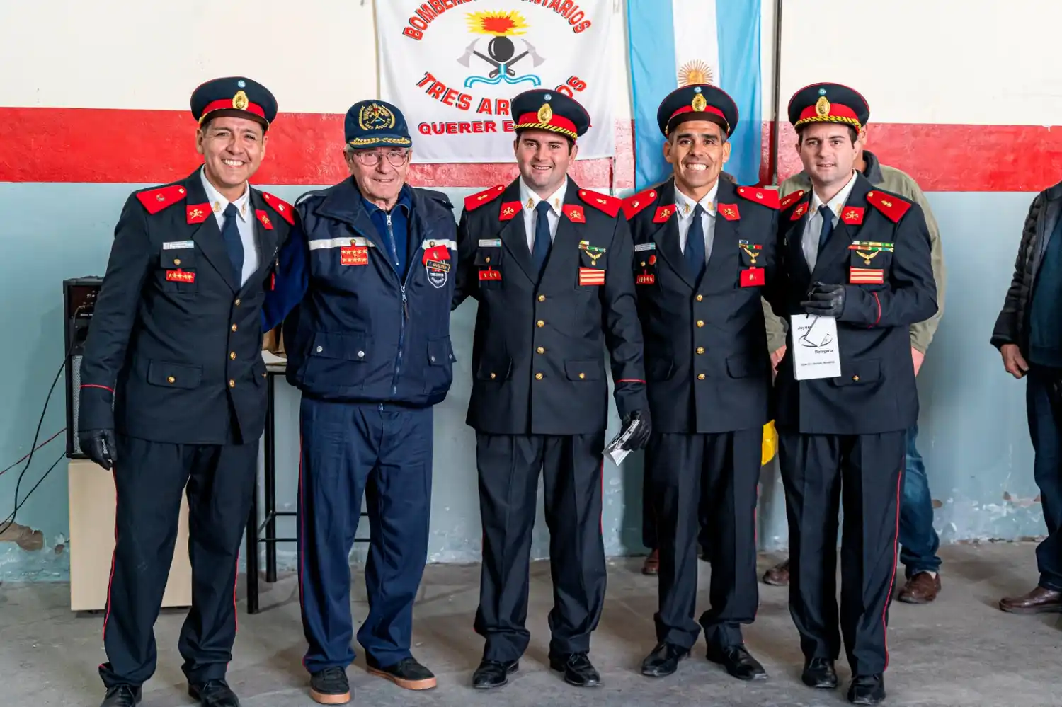 Entregaron reconocimientos a Bomberos Voluntarios