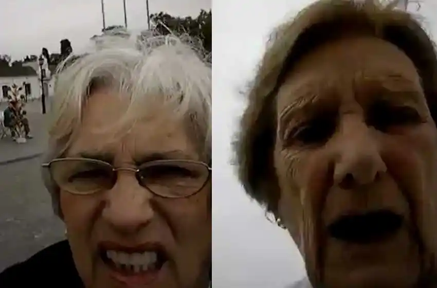 El divertido video viral de las abuelas que intentan sacarse una foto y no pueden