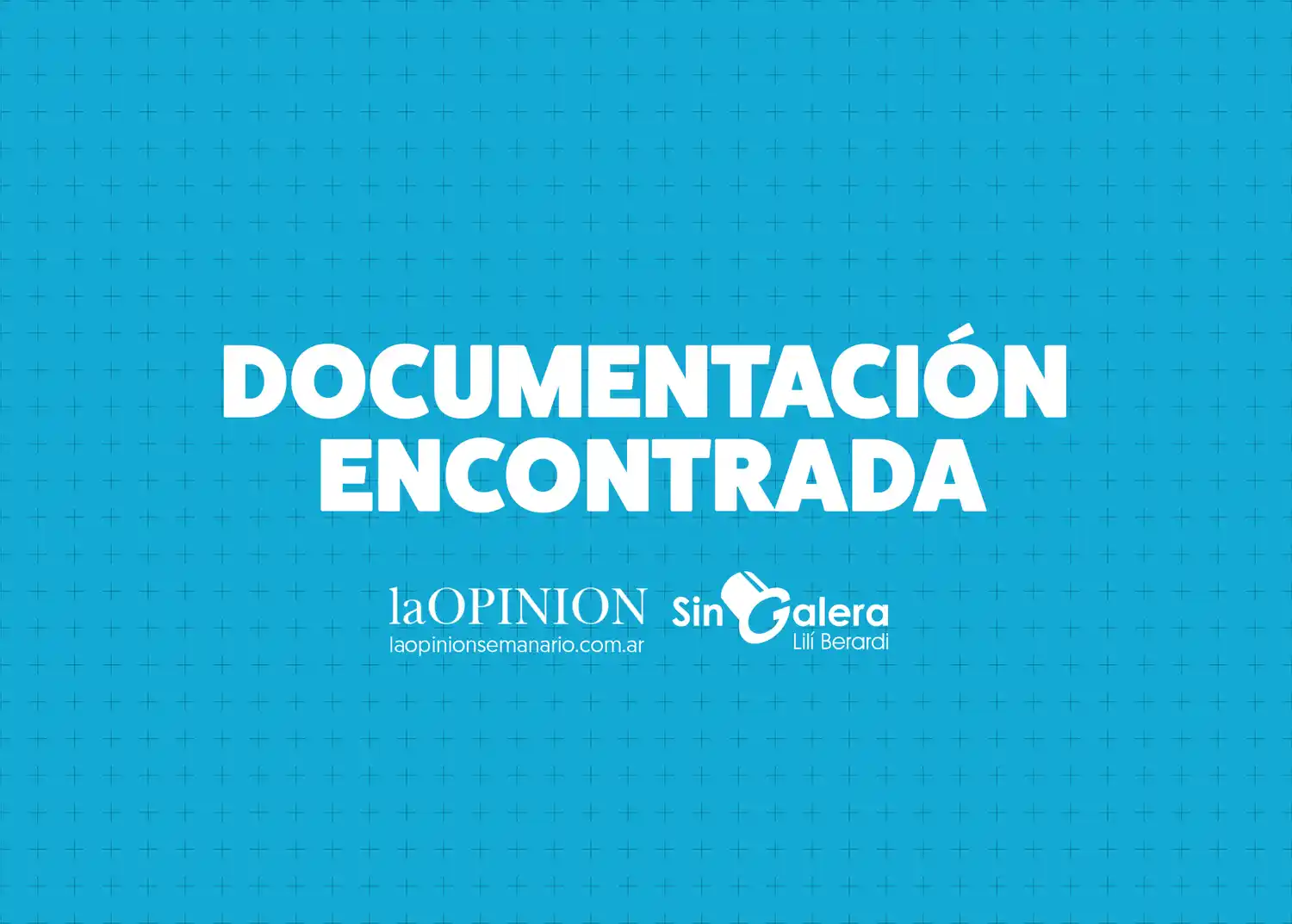 Encontraron la tarjeta de Graciela.