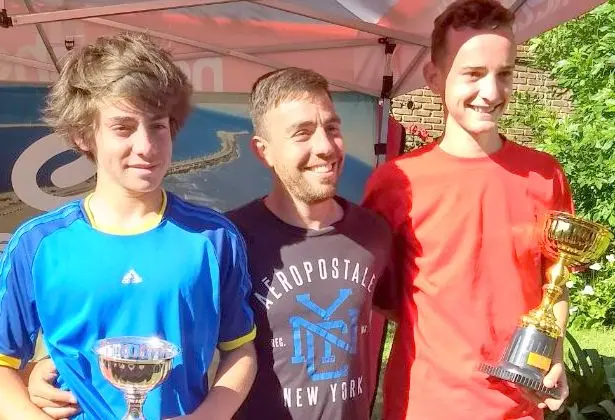 Lucas Miraglia, campeón en el Nacional Grado 3 para menores