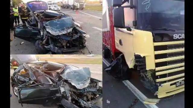 Tragedia: Murió un niño tras un accidente frontal en la Ruta 14