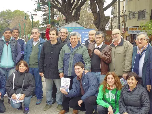 Elecciones 2015: De Gennaro recorrió Vicente López con Víctor Freire
