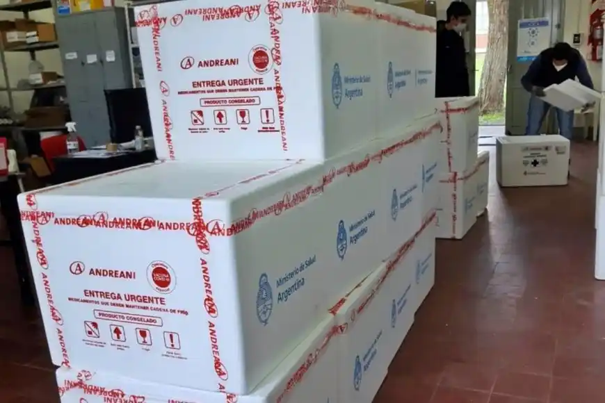 Llegaron casi 60 mil vacunas a la provincia y se sumaron dos nuevas marcas al Plan Rector