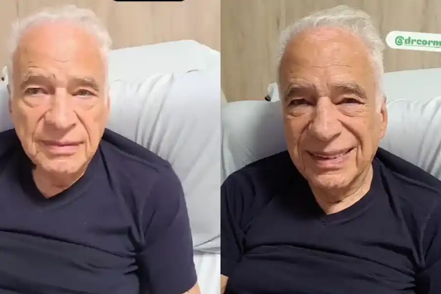 Cormillot habló desde el CEMIC y su esposa desmintió que sea una internación de gravedad