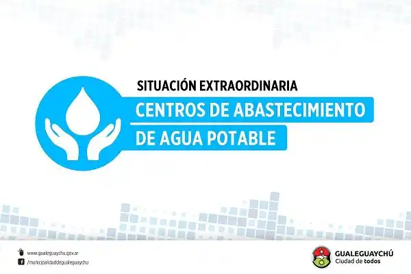 Los puntos  de aprovisionamiento de agua dispuestos por el Municipio 
