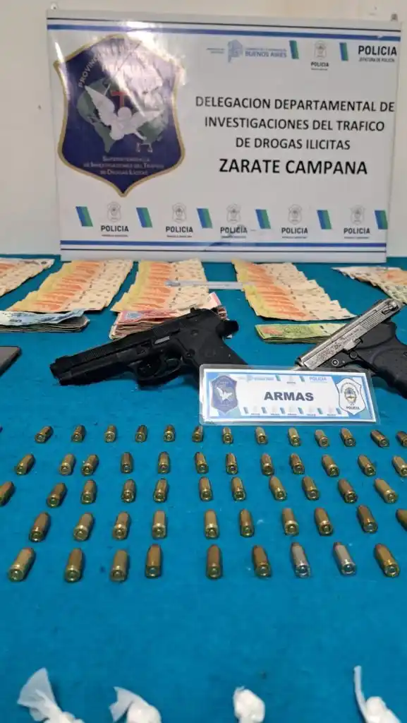 Desbaratan banda narco en Garín. 3