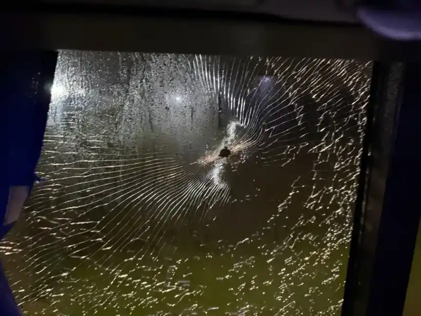 "Por centímetros no fue una tragedia"