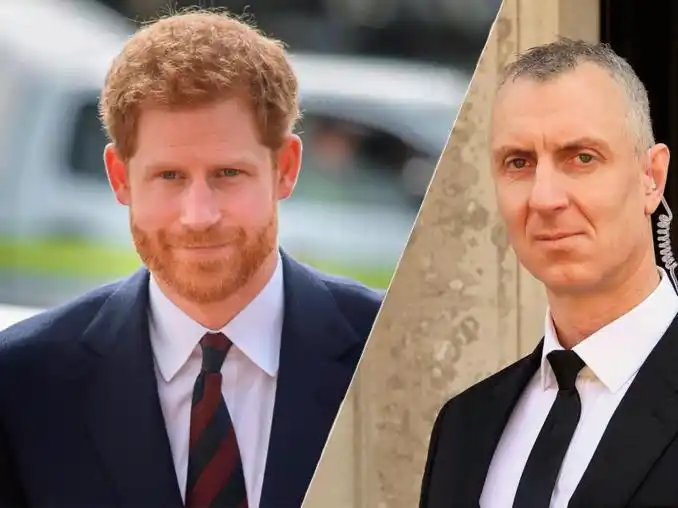 Le encontraron pornografía infantil a un guardaespaldas del príncipe Harry