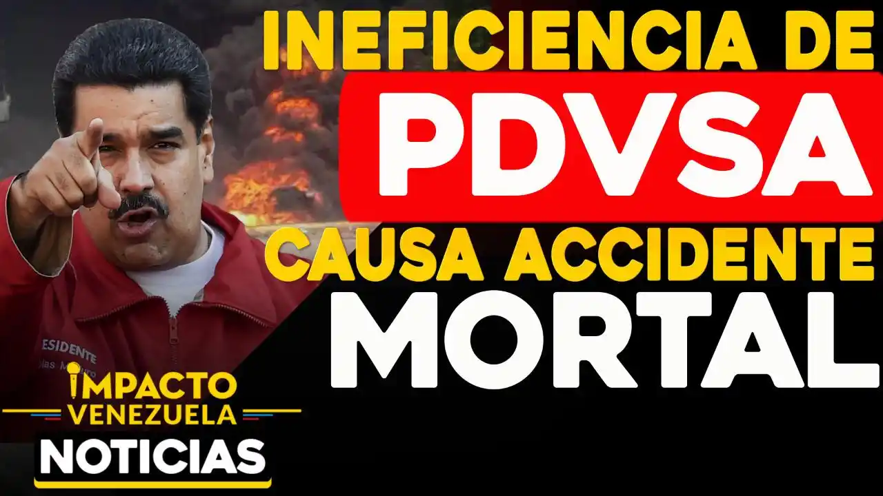 INEFICIENCIA DE PDVSA: Muere CALCINADO chofer de gandola con gasoil que se volcó en la Caracas-La Guaira