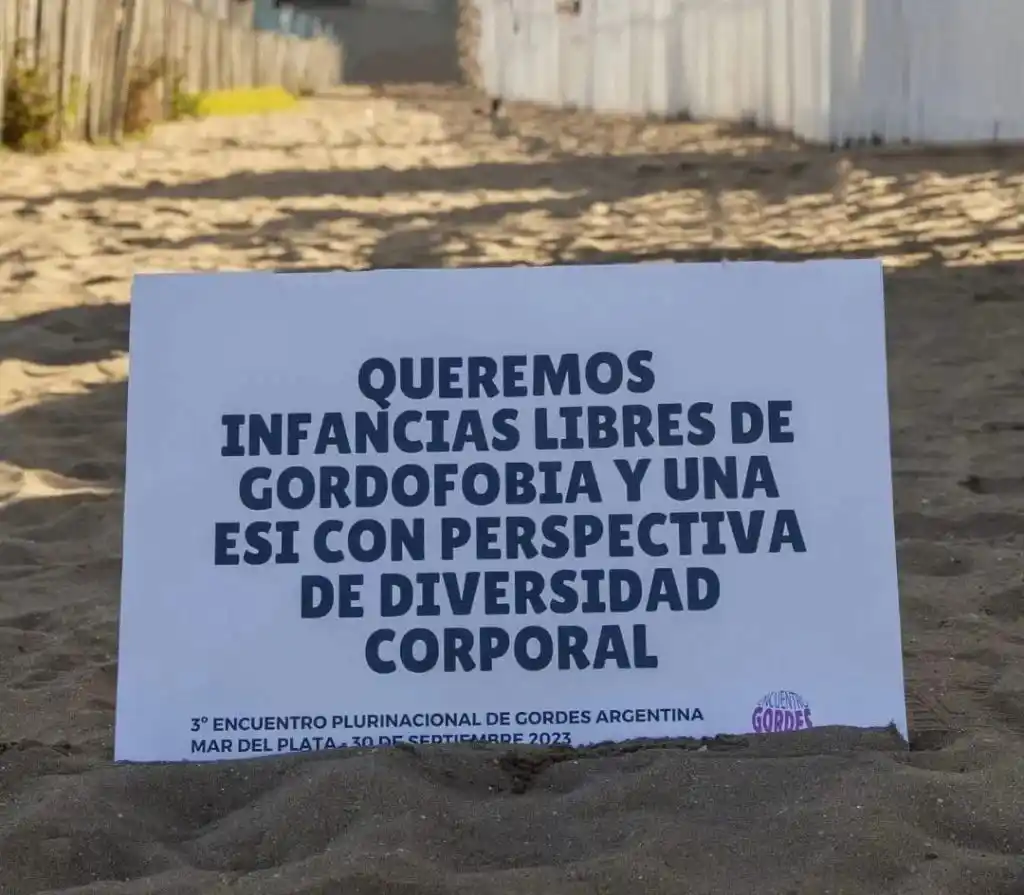 El tercer Encuentro Plurinacional de Gordes de Argentina será en Mar del Plata.