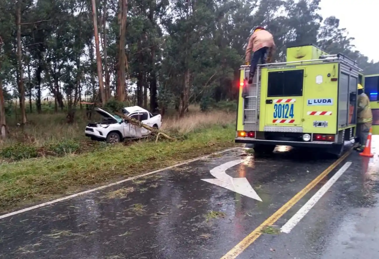 Murió un vecino de Ayacucho en un accidente en la Ruta 74 