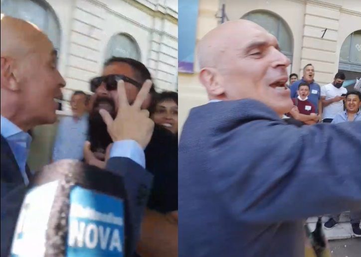 Espert se cruzó con militantes peronistas tras el escrutinio definitivo: "Tierno encuentro con los orangutanes"