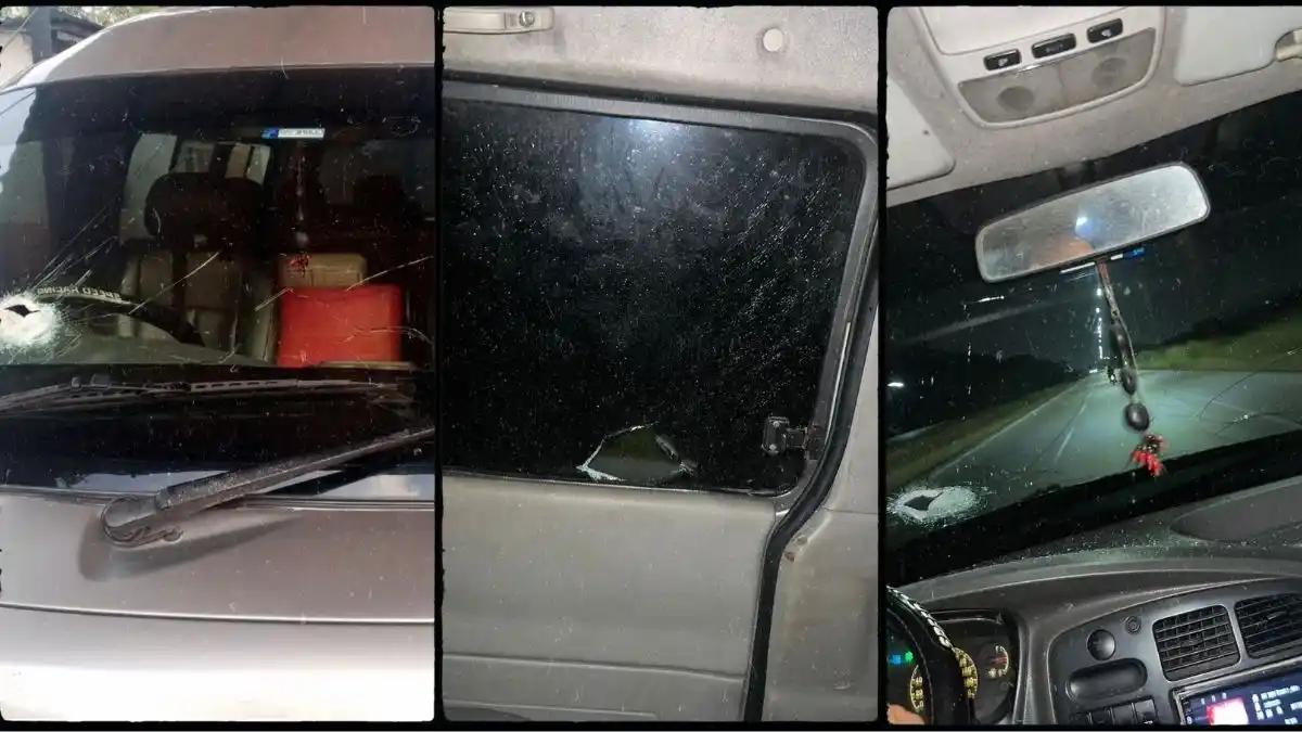 ASALTO TIPO COMANDO EN LA ARC: tirotearon  12 carros y sometieron a los conductores y pasajeros