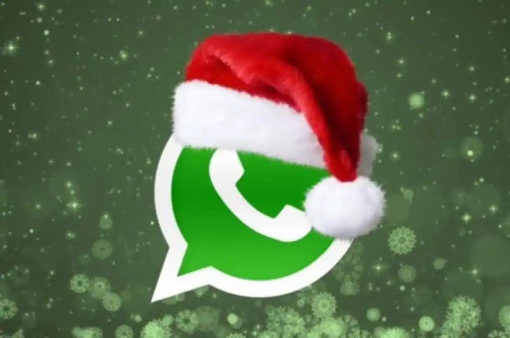 Cómo poner el gorro de Navidad al ícono de WhatsApp: descubrí el truco
