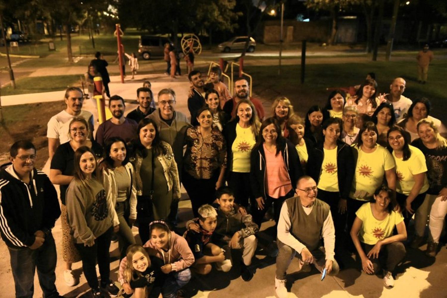 Luis Castellano inauguró el punto sano en el Fátima