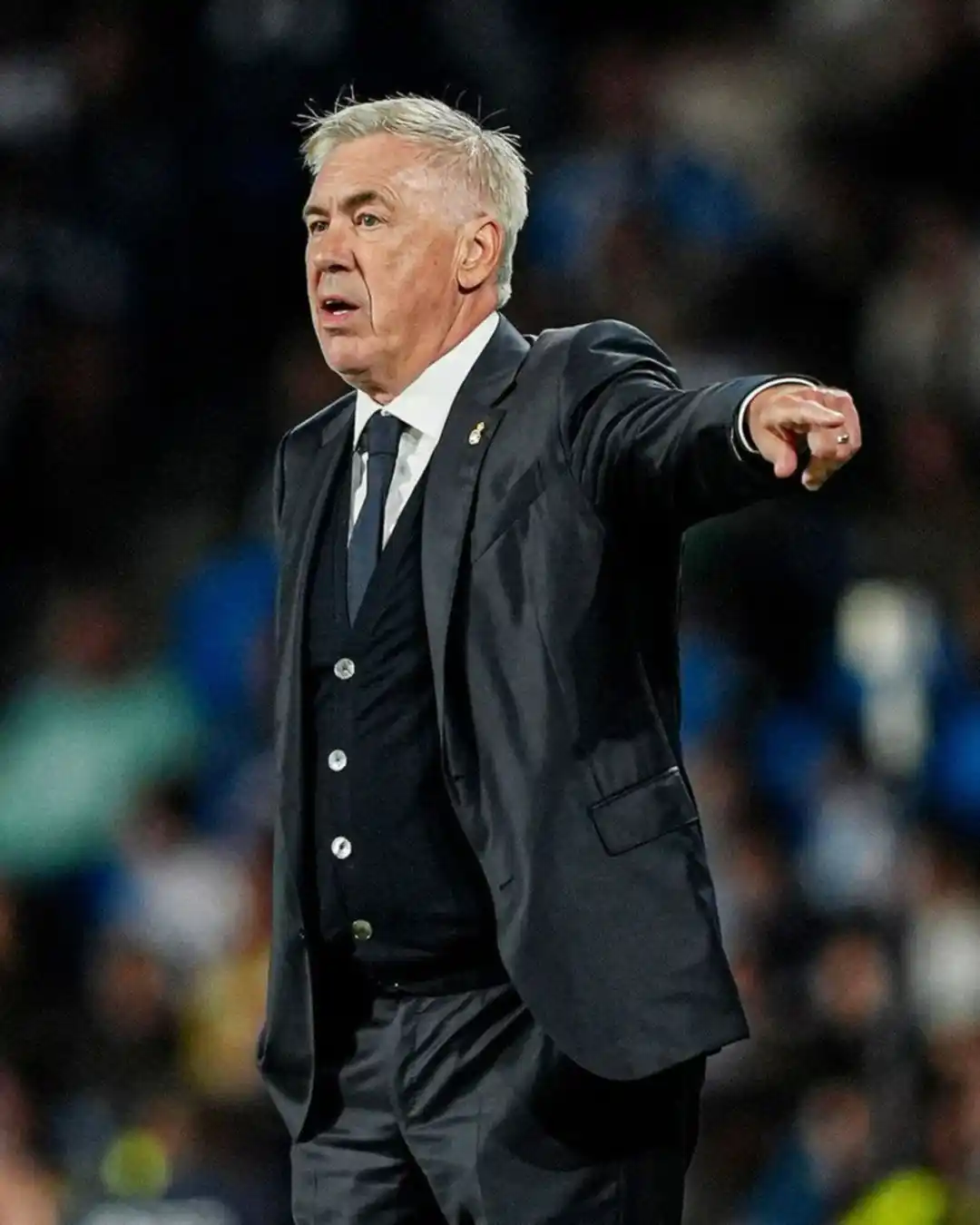 El entrenador del Real Madrid, Carlo Ancelotti