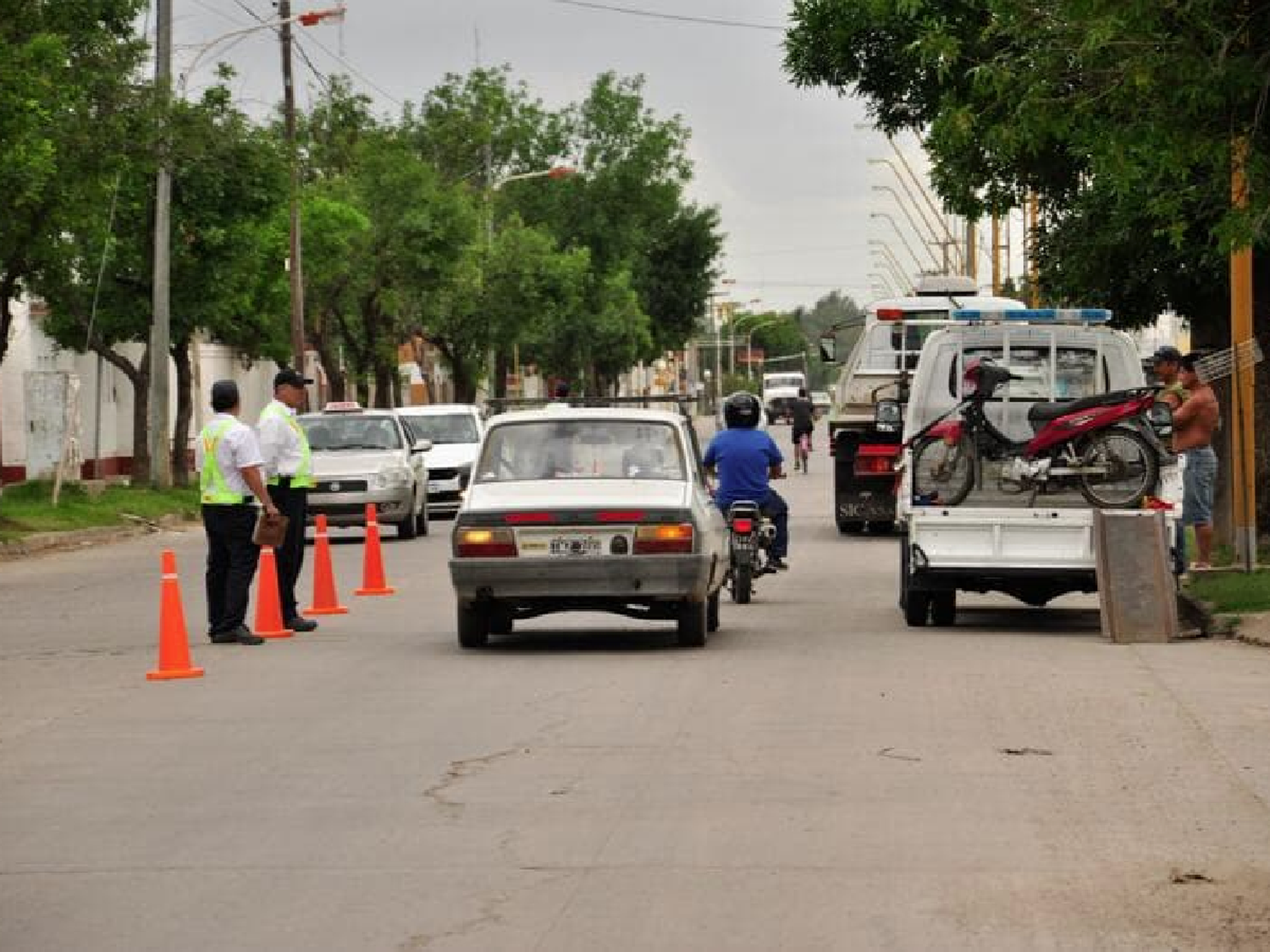 Cuatro motos secuestradas en operativo "interfuerzas"