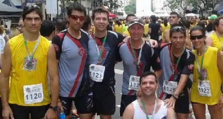 Atletas sampedrinos corrieron la San Silvestre porteña