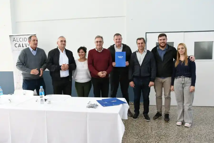 Rafaela y otras localidades del departamento recibieron aportes a través del programa “Santa Fe Más”