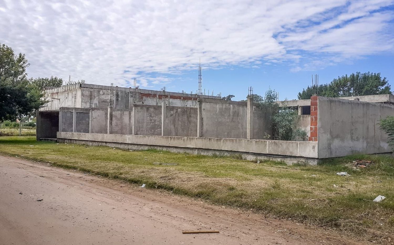 El nuevo edificio de la Escuela 238 empieza a construirse