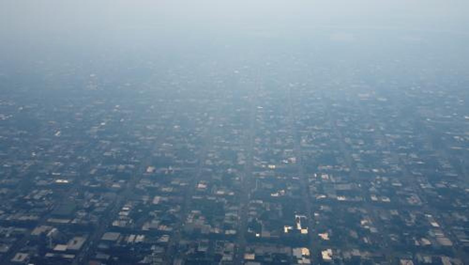San Pedro desde el aire: “Sin filtro, es todo humo”