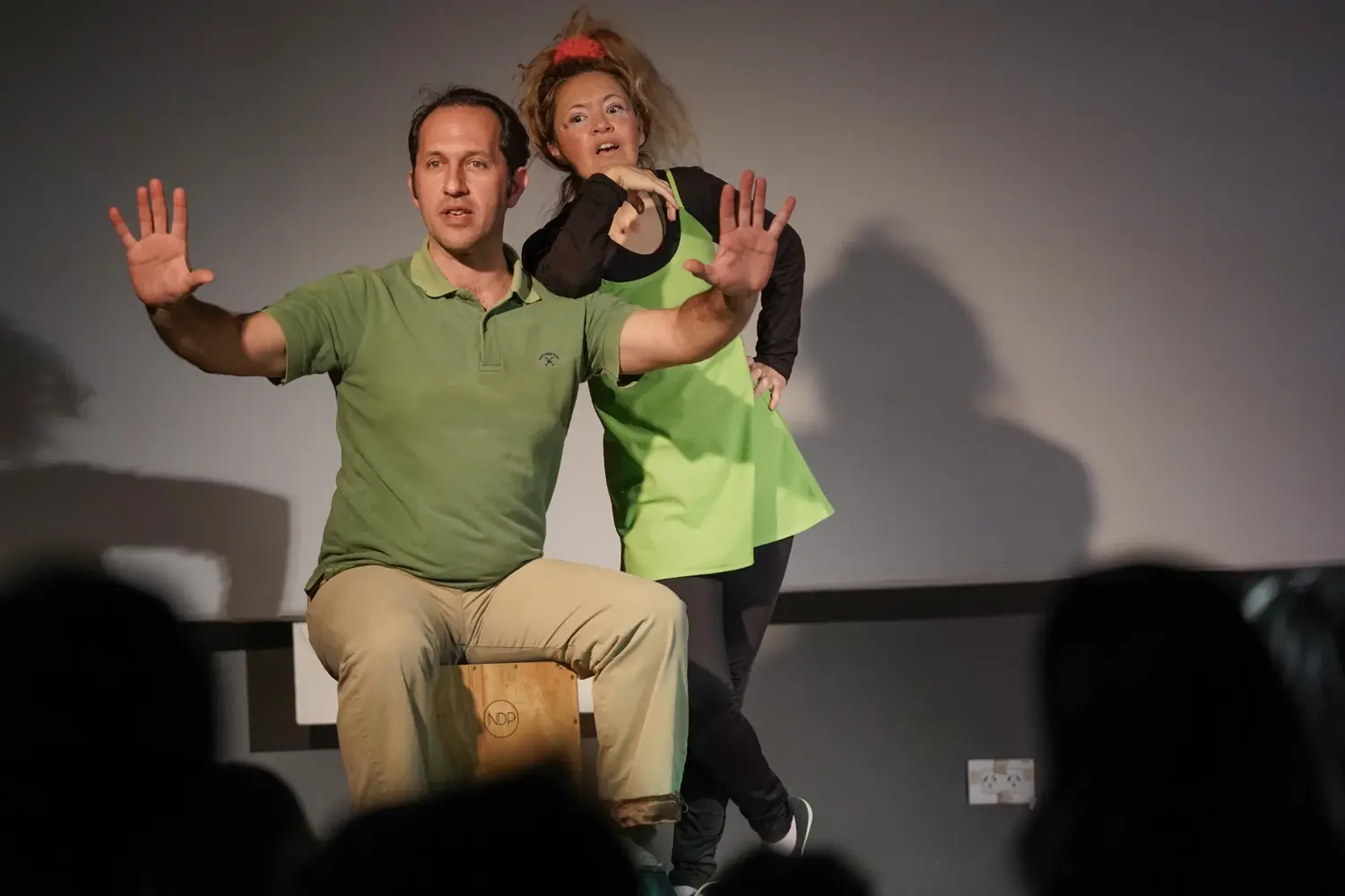"Imaginarios" reunió a las familias en una tarde de teatro en el Centro Cultural