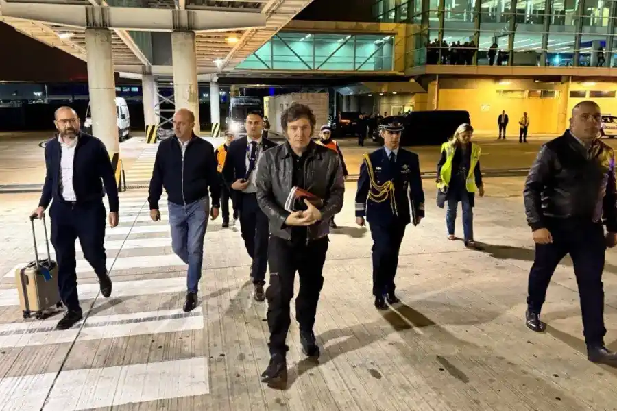 Milei llegó a Miami, en su segunda visita a Estados Unidos desde su asunción