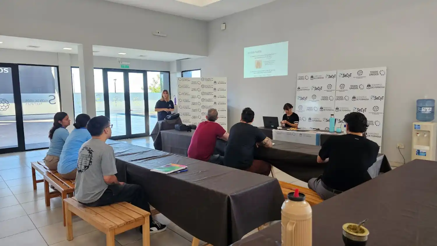 Finalizó con éxito una nueva capacitación en el Polo Científico