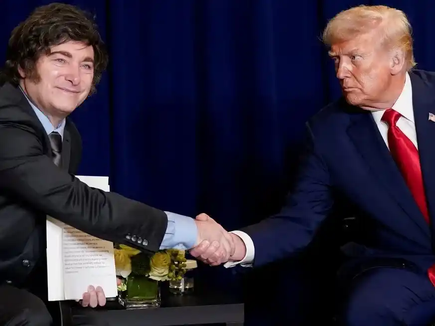 Milei y Trump en Nueva York. Foto: Reuters