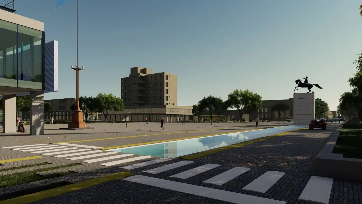 Apertura y conexión de Libertador: inician las obras que transformarán el Centro Cívico