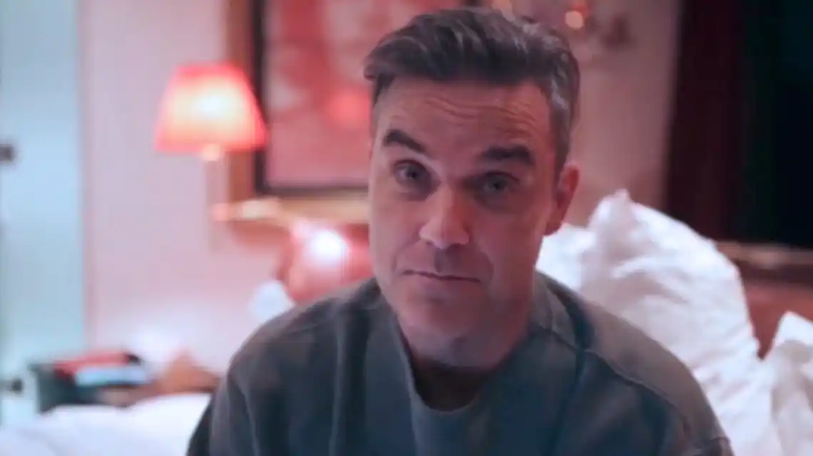 El video de Robbie Williams para sus fans en Argentina