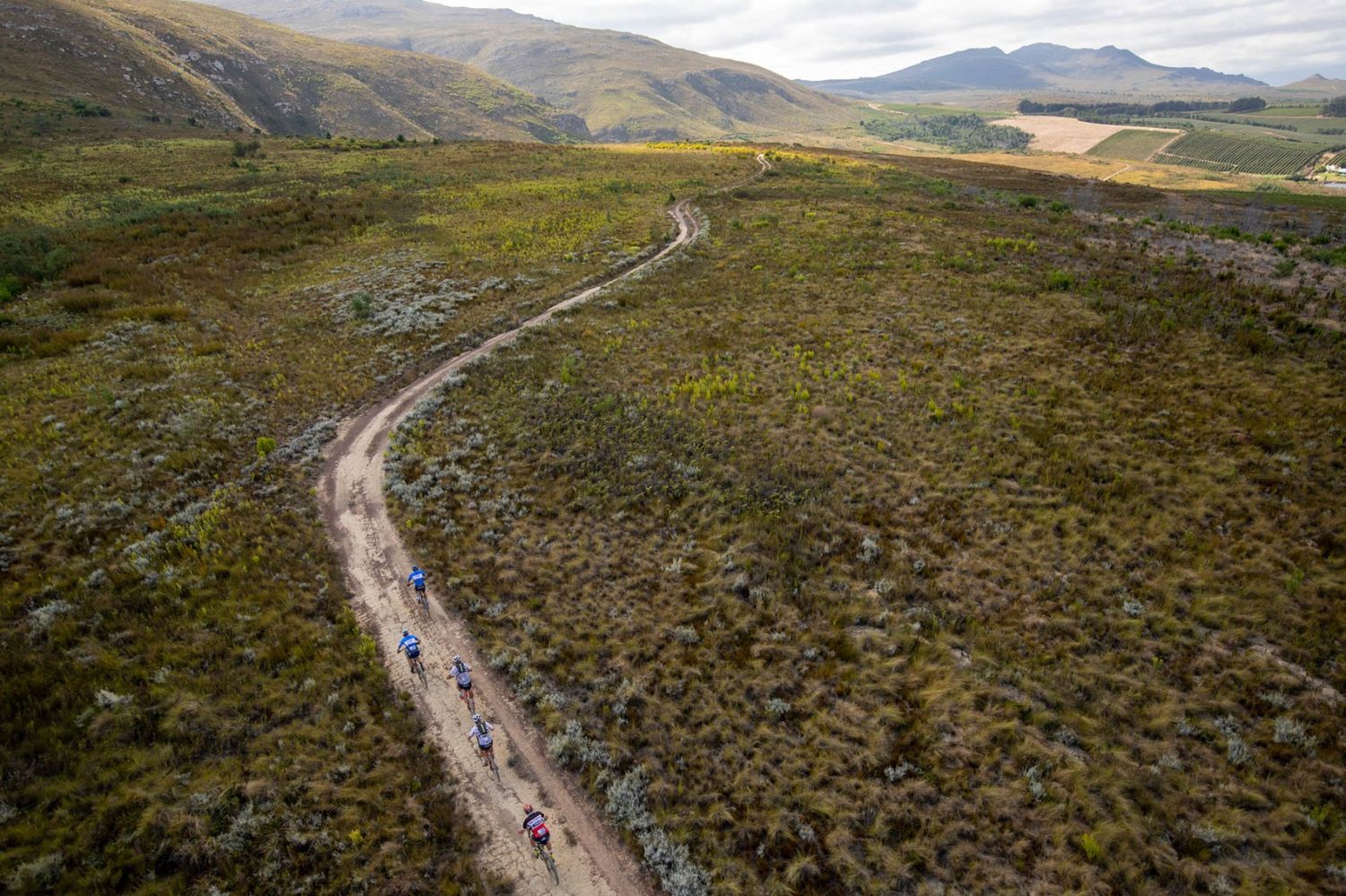 Una de las rutas de la exigente carrera