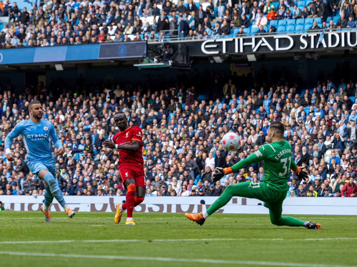 City y Liverpool empataron en un gran partido