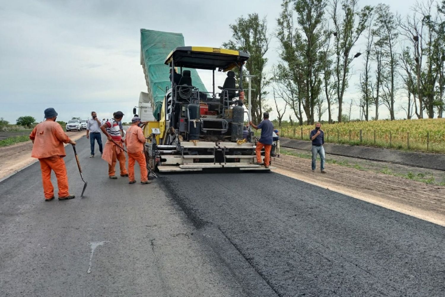 Destacaron el avance de la Ruta 51 en el departamento Gualeguaychú