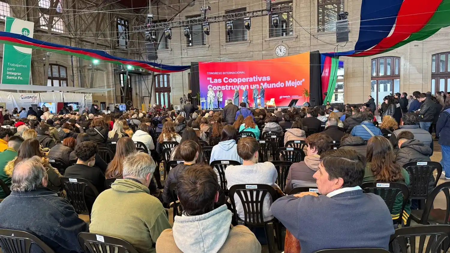 El Ministerio de Desarrollo Productivo, organizó el Congreso Internacional “Las cooperativas construyen un mundo mejor”. Foto: GSF