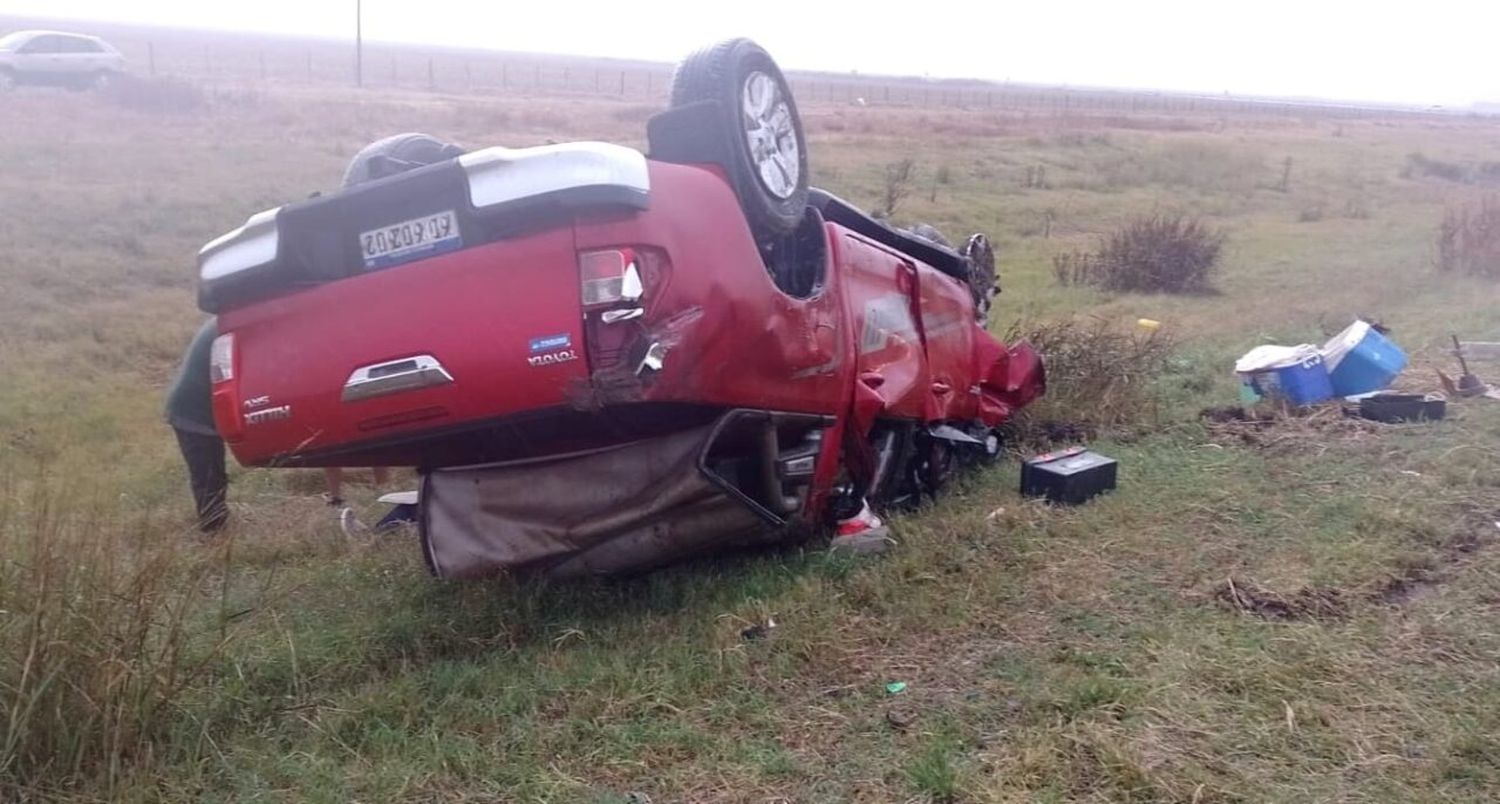 Una de las sobrevivientes del accidente en ruta 33 agradece el buen accionar de Bomberos de Elortondo