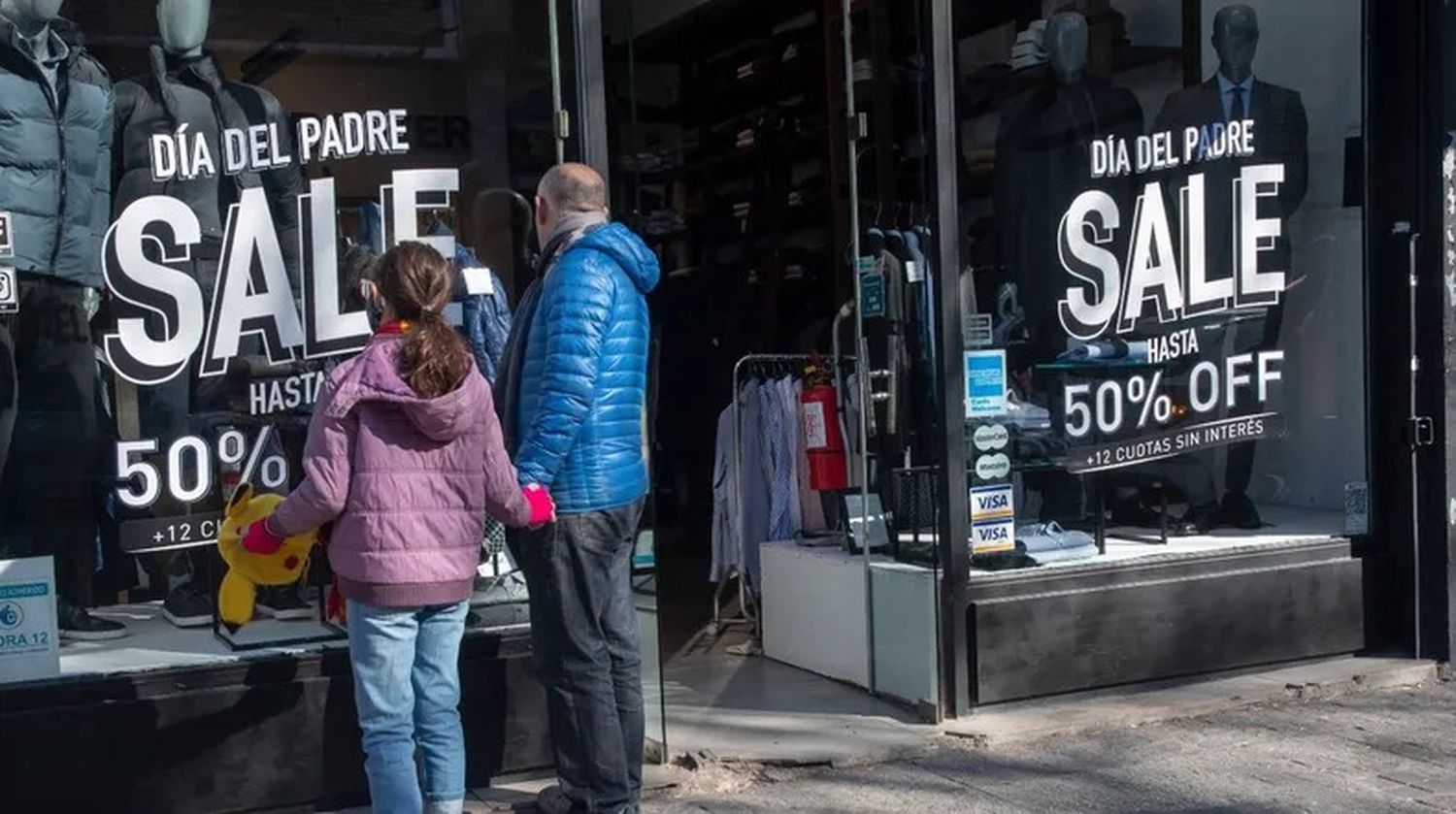 Las ventas por el Día del Padre cayeron 10,2% respecto al año pasado y fueron las más bajas desde la pandemia