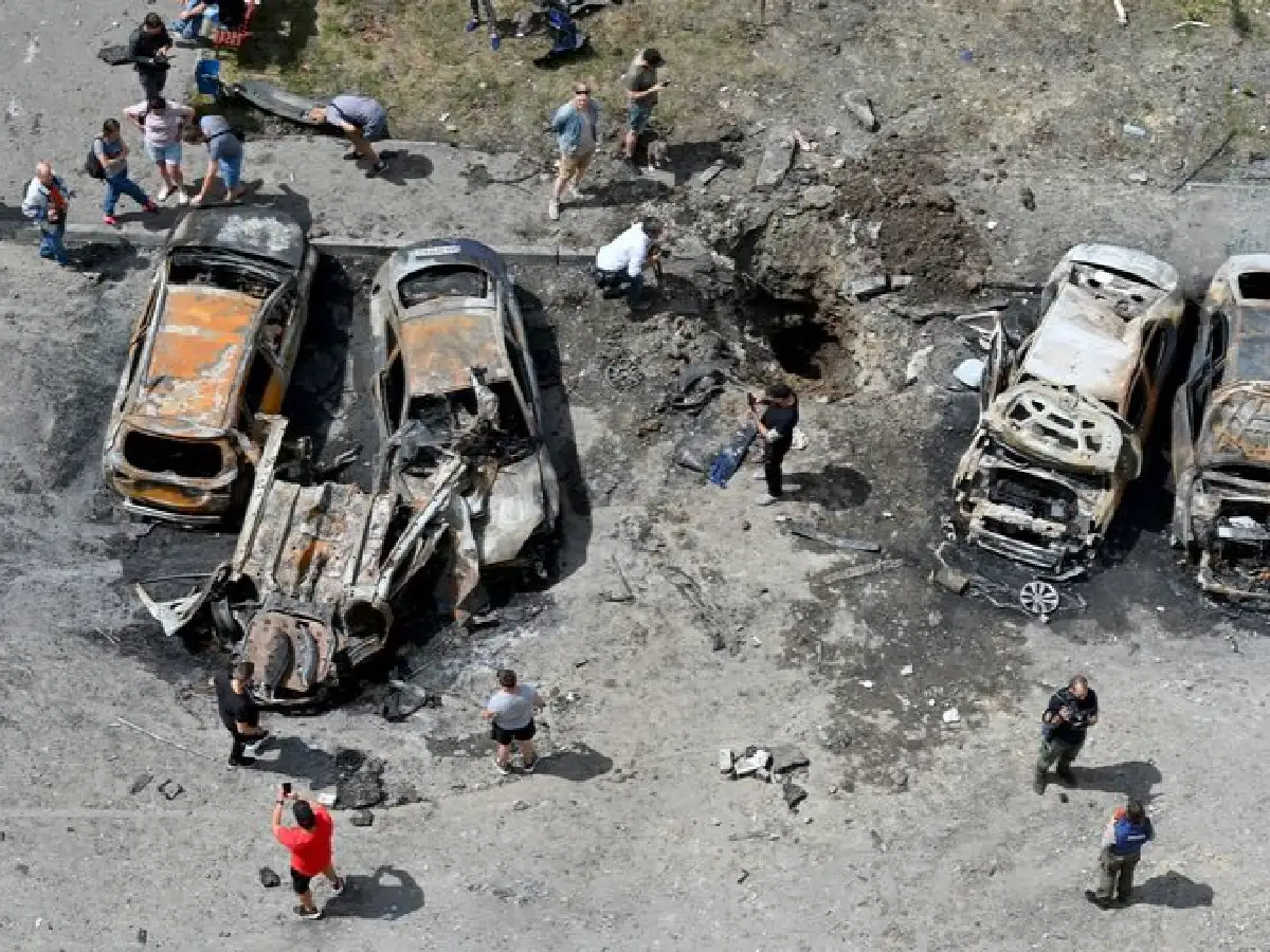 Rusia bombardea Kiev antes del inicio de la cumbre del G7 por la guerra en Ucrania